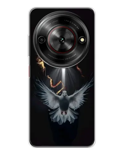Чехол для ZTE Nubia Focus 5G с картинкой «Голубь и Свет»