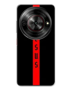 Чехол для ZTE Nubia Focus 5G с картинкой «Красная линия веры»