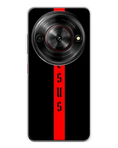 Чехол для ZTE Nubia Focus 5G с картинкой «Красная линия веры»
