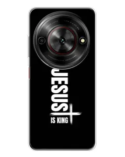 Чехол для ZTE Nubia Focus 5G с картинкой «Вертикаль веры Jesus»