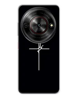 Чехол для ZTE Nubia Focus 5G с картинкой «Тонкий крест» Чехол для ZTE Nubia Focus 5G с картинкой «Тонкий крест»