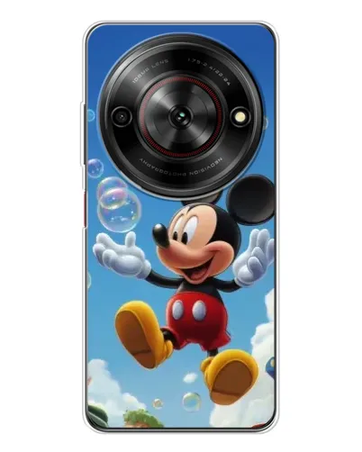 Чехол для ZTE Nubia Focus 5G с картинкой «Mickey и мыльные пузыри» Чехол для ZTE Nubia Focus 5G с картинкой «Mickey и мыльные пузыри»