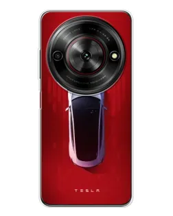 Чехол для ZTE Nubia Focus 5G с картинкой «Tesla Top View» Чехол для ZTE Nubia Focus 5G с картинкой «Tesla Top View»