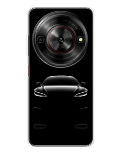 Чехол для ZTE Nubia Focus 5G с картинкой «Силуэт Tesla Night» Чехол для ZTE Nubia Focus 5G с картинкой «Силуэт Tesla Night»