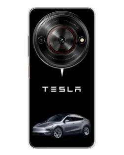 Чехол для ZTE Nubia Focus 5G с картинкой «Tesla Model Y» Чехол для ZTE Nubia Focus 5G с картинкой «Tesla Model Y»