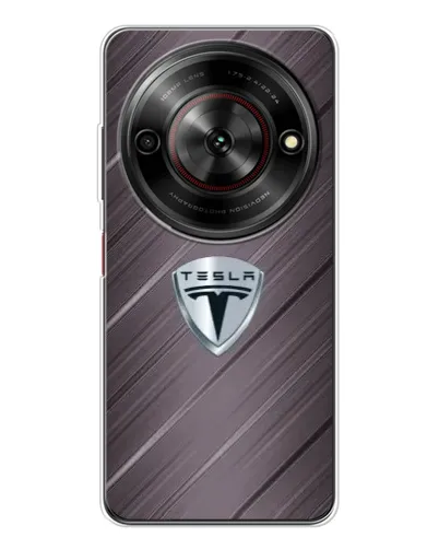 Чехол для ZTE Nubia Focus 5G с картинкой «Металлическая текстура Tesla» Чехол для ZTE Nubia Focus 5G с картинкой «Металлическая текстура Tesla»