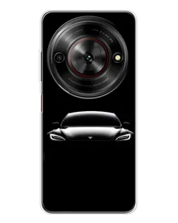 Чехол для ZTE Nubia Focus 5G с картинкой «Фары Tesla Night» Чехол для ZTE Nubia Focus 5G с картинкой «Фары Tesla Night»