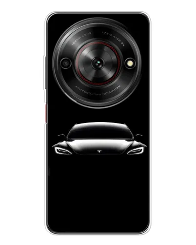 Чехол для ZTE Nubia Focus 5G с картинкой «Фары Tesla Night» Чехол для ZTE Nubia Focus 5G с картинкой «Фары Tesla Night»