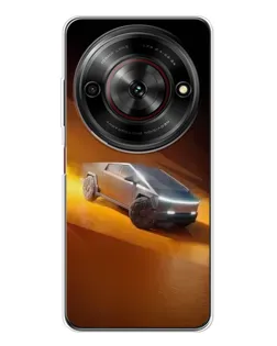 Чехол для ZTE Nubia Focus 5G с картинкой «Cybertruck в пустыне» Чехол для ZTE Nubia Focus 5G с картинкой «Cybertruck в пустыне»