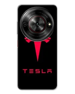 Чехол для ZTE Nubia Focus 5G с картинкой «Tesla Red Logo» Чехол для ZTE Nubia Focus 5G с картинкой «Tesla Red Logo»