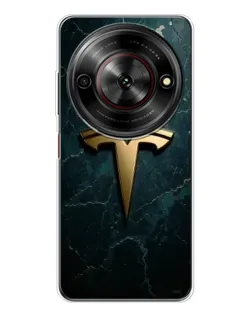 Чехол для ZTE Nubia Focus 5G с картинкой «Мраморная Tesla Gold» Чехол для ZTE Nubia Focus 5G с картинкой «Мраморная Tesla Gold»