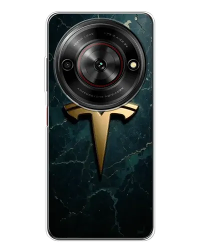 Чехол для ZTE Nubia Focus 5G с картинкой «Мраморная Tesla Gold» Чехол для ZTE Nubia Focus 5G с картинкой «Мраморная Tesla Gold»