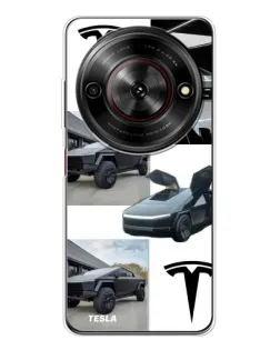 Чехол для ZTE Nubia Focus 5G с картинкой «Коллаж Cybertruck Tesla» Чехол для ZTE Nubia Focus 5G с картинкой «Коллаж Cybertruck Tesla»