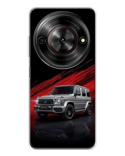 Чехол для ZTE Nubia Focus 5G с картинкой «Mercedes G-Class красный» Чехол для ZTE Nubia Focus 5G с картинкой «Mercedes G-Class красный»