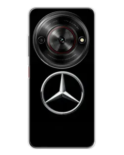 Чехол для ZTE Nubia Focus 5G с картинкой «Mercedes классический лого»