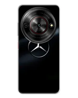 Чехол для ZTE Nubia Focus 5G с картинкой «Mercedes на металле» Чехол для ZTE Nubia Focus 5G с картинкой «Mercedes на металле»