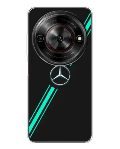 Чехол для ZTE Nubia Focus 5G с картинкой «Спортивные линии Mercedes» Чехол для ZTE Nubia Focus 5G с картинкой «Спортивные линии Mercedes»