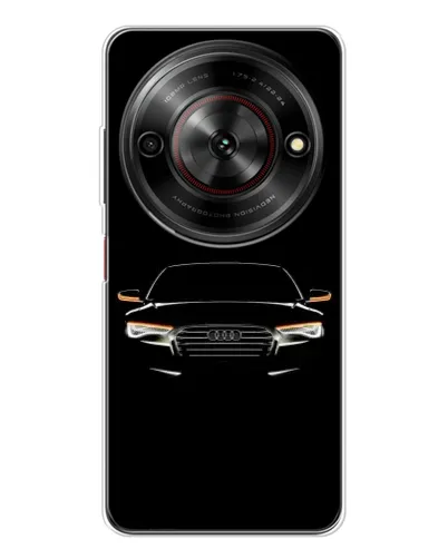 Чехол для ZTE Nubia Focus 5G с картинкой «Audi — ночной контур» Чехол для ZTE Nubia Focus 5G с картинкой «Audi — ночной контур»