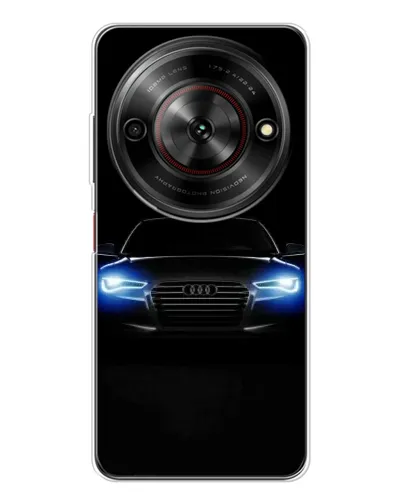 Чехол для ZTE Nubia Focus 5G с картинкой «Audi в неоне» Чехол для ZTE Nubia Focus 5G с картинкой «Audi в неоне»