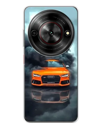 Чехол для ZTE Nubia Focus 5G с картинкой «Audi в облаках дыма» Чехол для ZTE Nubia Focus 5G с картинкой «Audi в облаках дыма»