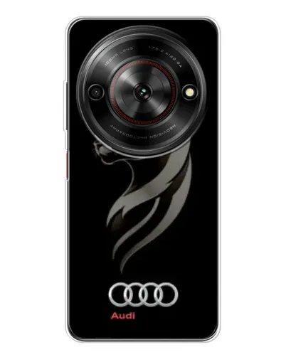 Чехол для ZTE Nubia Focus 5G с картинкой «Графика — пантера и Audi» Чехол для ZTE Nubia Focus 5G с картинкой «Графика — пантера и Audi»