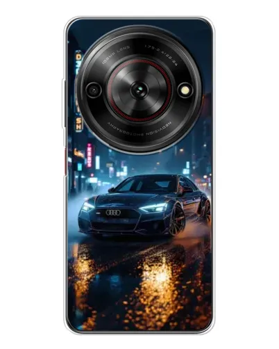 Чехол для ZTE Nubia Focus 5G с картинкой «Ночной город и Audi» Чехол для ZTE Nubia Focus 5G с картинкой «Ночной город и Audi»