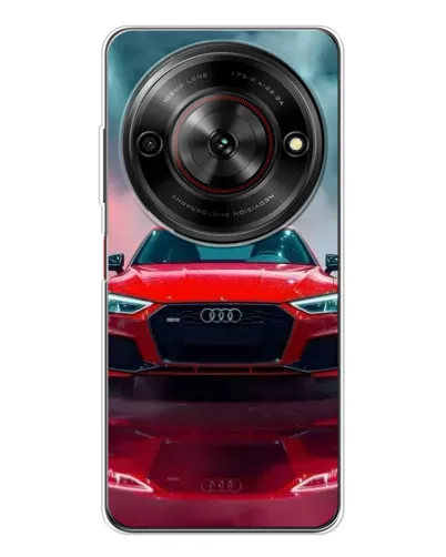 Чехол для ZTE Nubia Focus 5G с картинкой «Audi RS — красный стиль» Чехол для ZTE Nubia Focus 5G с картинкой «Audi RS — красный стиль»