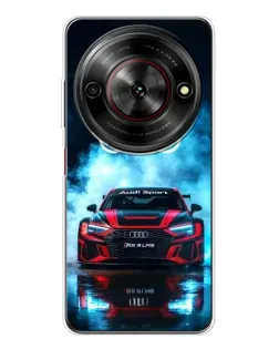 Чехол для ZTE Nubia Focus 5G с картинкой «Audi Sport — неон»
