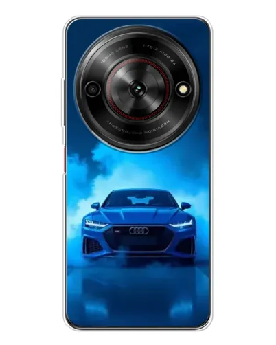 Чехол для ZTE Nubia Focus 5G с картинкой «Audi — голубая энергия» Чехол для ZTE Nubia Focus 5G с картинкой «Audi — голубая энергия»