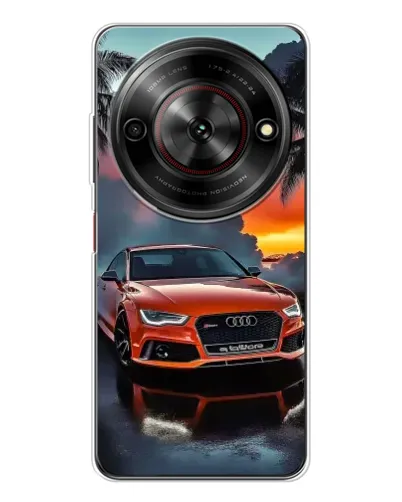 Чехол для ZTE Nubia Focus 5G с картинкой «Audi — закат» Чехол для ZTE Nubia Focus 5G с картинкой «Audi — закат»