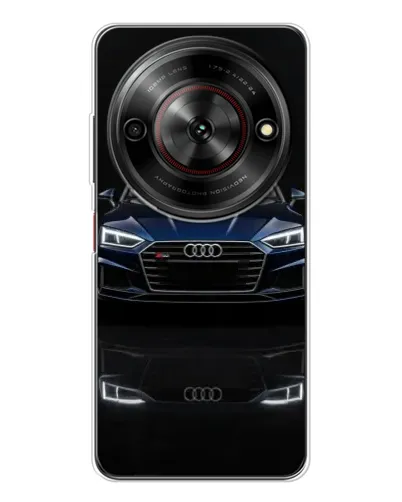 Чехол для ZTE Nubia Focus 5G с картинкой «Audi — ночное отражение» Чехол для ZTE Nubia Focus 5G с картинкой «Audi — ночное отражение»