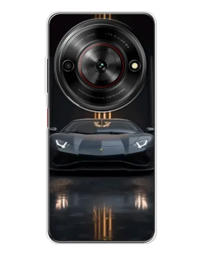 Чехол для ZTE Nubia Focus 5G с картинкой «Lamborghini золотые линии» Чехол для ZTE Nubia Focus 5G с картинкой «Lamborghini золотые линии»