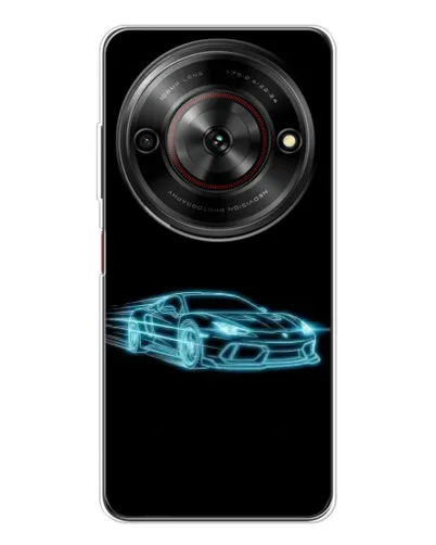 Чехол для ZTE Nubia Focus 5G с картинкой «Неоновый контур Lamborghini» Чехол для ZTE Nubia Focus 5G с картинкой «Неоновый контур Lamborghini»