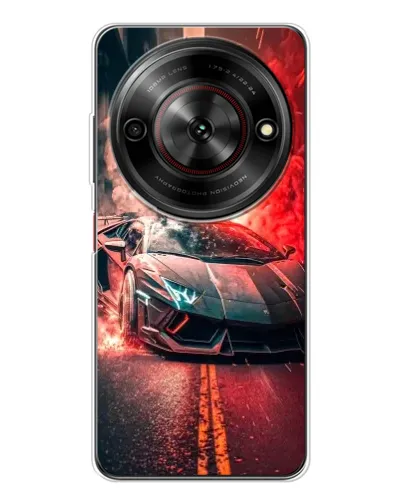 Чехол для ZTE Nubia Focus 5G с картинкой «Lamborghini красный дым» Чехол для ZTE Nubia Focus 5G с картинкой «Lamborghini красный дым»