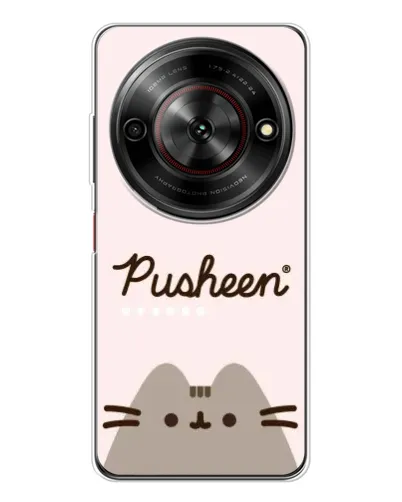 Чехол для ZTE Nubia Focus 5G с картинкой «Pusheen логотип»