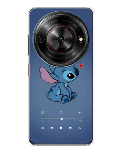 Чехол для ZTE Nubia Focus 5G с картинкой «Музыкальный Stitch»