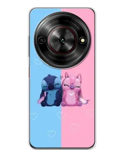 Чехол для ZTE Nubia Focus 5G с картинкой «Stitch и Angel Love» Чехол для ZTE Nubia Focus 5G с картинкой «Stitch и Angel Love»