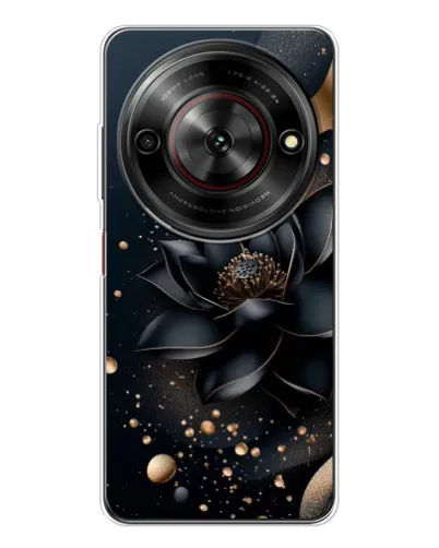 Чехол для ZTE Nubia Focus 5G с картинкой «Черный лотос» Чехол для ZTE Nubia Focus 5G с картинкой «Черный лотос»