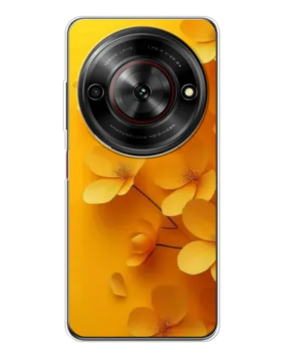 Чехол для ZTE Nubia Focus 5G с картинкой «Золотые лепестки» Чехол для ZTE Nubia Focus 5G с картинкой «Золотые лепестки»