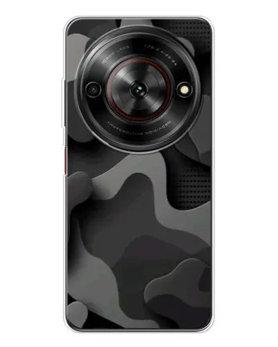 Чехол для ZTE Nubia Focus 5G с картинкой «Темный абстрактный камуфляж» Чехол для ZTE Nubia Focus 5G с картинкой «Темный абстрактный камуфляж»