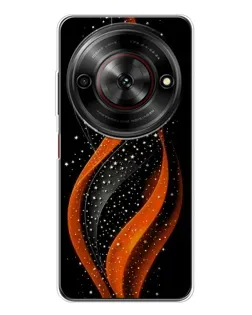 Чехол для ZTE Nubia Focus 5G с картинкой «Огненная звездная волна»