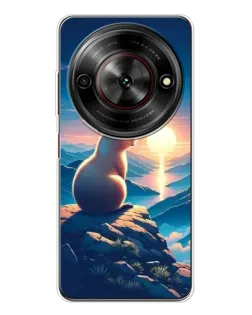 Чехол для ZTE Nubia Focus 5G с картинкой «Закат солнца с капибарой» Чехол для ZTE Nubia Focus 5G с картинкой «Закат солнца с капибарой»