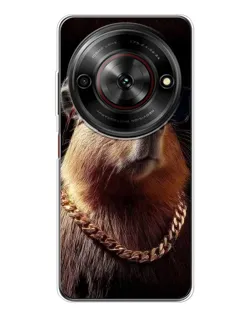 Чехол для ZTE Nubia Focus 5G с картинкой «Капибара золотая цепь» Чехол для ZTE Nubia Focus 5G с картинкой «Капибара золотая цепь»