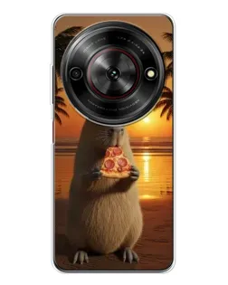 Чехол для ZTE Nubia Focus 5G с картинкой «Капибара с пиццей» Чехол для ZTE Nubia Focus 5G с картинкой «Капибара с пиццей»