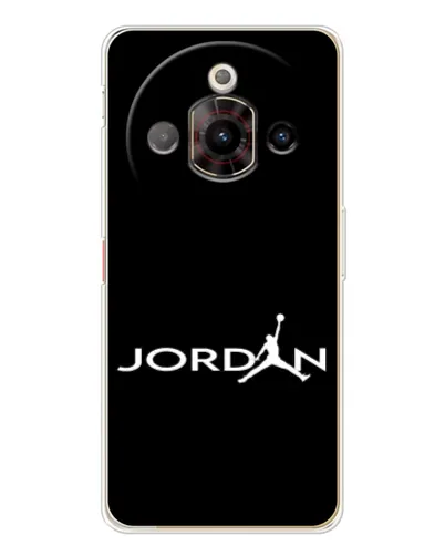 Чехол для ZTE Nubia Focus Pro с картинкой «Jordan White Logo» Чехол для ZTE Nubia Focus Pro с картинкой «Jordan White Logo»