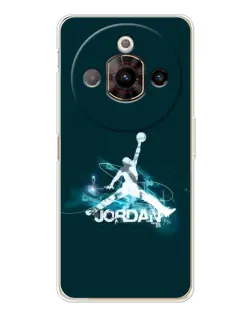 Чехол для ZTE Nubia Focus Pro с картинкой «Jordan Blue Fire» Чехол для ZTE Nubia Focus Pro с картинкой «Jordan Blue Fire»