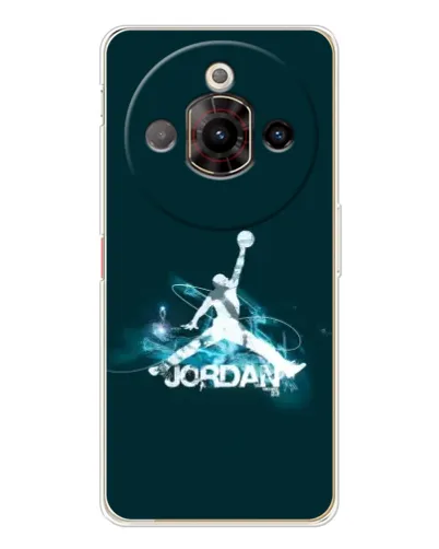 Чехол для ZTE Nubia Focus Pro с картинкой «Jordan Blue Fire» Чехол для ZTE Nubia Focus Pro с картинкой «Jordan Blue Fire»