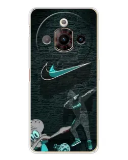 Чехол для ZTE Nubia Focus Pro с картинкой «Спортивный арт Nike»
