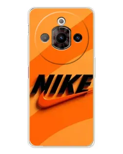 Чехол для ZTE Nubia Focus Pro с картинкой «Оранжевый драйв Nike»