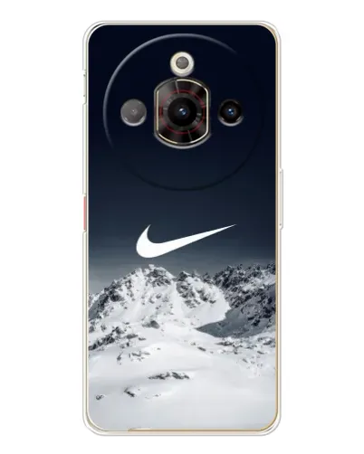 Чехол для ZTE Nubia Focus Pro с картинкой «Nike — зимние горы» Чехол для ZTE Nubia Focus Pro с картинкой «Nike — зимние горы»